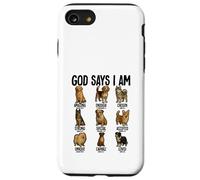 Dieu Dit Que Je suis Chien Races christianisme Jésus Bible Coque pour iPhone SE (2020) / 7/8