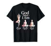 Dieu Dit Que Je suis Fort et Capable, Bible aimée T-Shirt