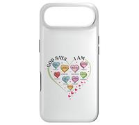 Dieu Dit Que Je suis Les Écritures, Le cœur, Le chrétien, Jésus Coque pour iPhone Air