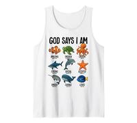 Dieu Dit Que Je suis Un Animal Marin Débardeur