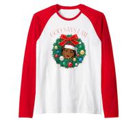 Dieu Dit Que Je suis Unique, choisie, précieuse, spéciale, Belle et pardonnée Manche Raglan