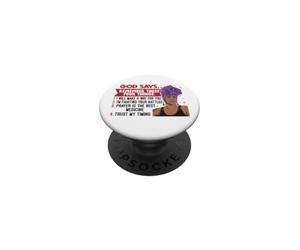 Dieu Dit Souviens-toi de Ces Quatre Choses : Je Ferai Un Chemin pour PopSockets PopGrip Adhésif