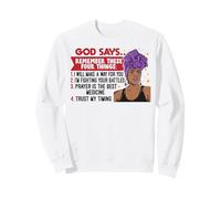 Dieu Dit Souviens-toi de Ces Quatre Choses : Je Ferai Un Chemin pour Sweatshirt