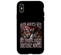 Dieu donne aux intestins irritables un bootleg de mème drôle et dur Coque pour iPhone X/XS