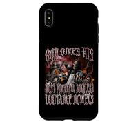 Dieu donne aux intestins irritables un bootleg de mème drôle et dur Coque pour iPhone XS Max