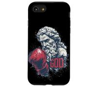 Dieu drôle avec Gants de Boxe pour garçons et Filles Coque pour iPhone SE (2020) / 7/8