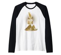 Dieu égyptien Osiris Pyramide Vintage Pyramides de Gizeh Manche Raglan
