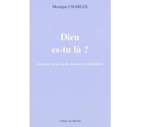 Dieu es-tu là ? : Au coeur de la vie, de la mort, de la douleur