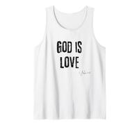 Dieu est Amour (1 Jean 4:8) Bible, Foi et Amour Débardeur