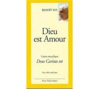 Dieu est Amour - Deus caritas est (gros caractères) Lettre encyclique - Benoît XVI - Tequi - broché - Essai