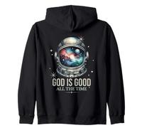 Dieu est bon astronaute espace sacré religieux chrétien Sweat à Capuche