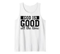Dieu est Bon, Tous Les Christ Chrétiens Dieu Croix Hommes et Femmes Débardeur