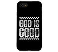 Dieu est Bon Tout Le Temps Ministre Religieux chrétien rétro Coque pour iPhone SE (2020) / 7/8