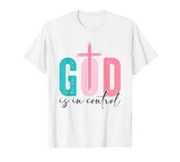 Dieu est en contrôle - Foi Religion Chrétienne Spirituel Jésus T-Shirt