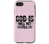 Dieu est en Elle, Elle ne faillira Pas au Dieu chrétien, à l'amour des Femmes. Coque pour iPhone SE (2020) / 7/8