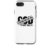 Dieu est en Elle, Elle ne faillira Pas au Dieu chrétien, à l'amour des Femmes. Coque pour iPhone SE (2020) / 7/8