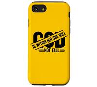 Dieu est en Elle, Elle ne faillira Pas au Dieu chrétien, à l'amour des Femmes. Coque pour iPhone SE (2020) / 7/8