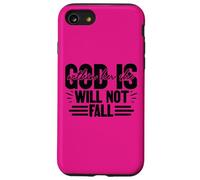 Dieu est en Elle, Elle ne faillira Pas au Dieu chrétien, à l'amour des Femmes. Coque pour iPhone SE (2020) / 7/8
