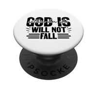 Dieu est en Elle, Elle ne faillira Pas au Dieu chrétien, à l'amour des Femmes. PopSockets PopGrip Adhésif