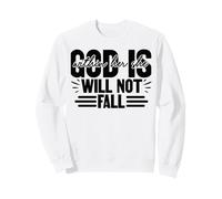 Dieu est en Elle, Elle ne faillira Pas au Dieu chrétien, à l'amour des Femmes. Sweatshirt