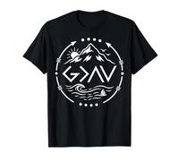 Dieu est fidèle Plus Que Les Hauts et Les Bas chrétiens T-Shirt