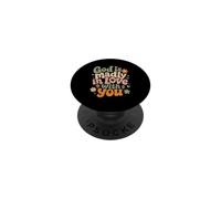 Dieu est follement Amoureux de toi Foi chrétienne inspirante PopSockets PopGrip Adhésif