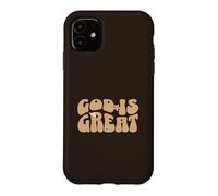 Dieu Est Grand Eglise Foi Bible Femmes Chrétiennes Coque pour iPhone 11