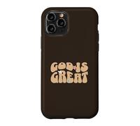 Dieu Est Grand Eglise Foi Bible Femmes Chrétiennes Coque pour iPhone 11 Pro