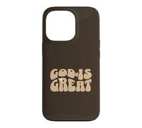 Dieu Est Grand Eglise Foi Bible Femmes Chrétiennes Coque pour iPhone 13 Pro