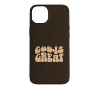 Dieu Est Grand Eglise Foi Bible Femmes Chrétiennes Coque pour iPhone 14 Plus