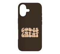 Dieu Est Grand Eglise Foi Bible Femmes Chrétiennes Coque pour iPhone 17