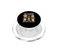 Dieu est Grand, Les Chiens sont Bons et Les Gens sont Fous Amoureux des Chiens PopSockets PopGrip pour MagSafe