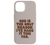 Dieu est la Seule Raison pour laquelle Je suis arrivée jusqu'ici, la Foi Coque pour iPhone 14