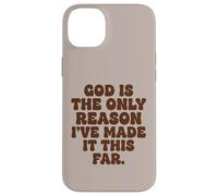 Dieu est la Seule Raison pour laquelle Je suis arrivée jusqu'ici, la Foi Coque pour iPhone 14 Plus