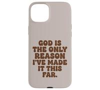 Dieu est la Seule Raison pour laquelle Je suis arrivée jusqu'ici, la Foi Coque pour iPhone 15 Plus