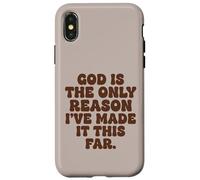Dieu est la Seule Raison pour laquelle Je suis arrivée jusqu'ici, la Foi Coque pour iPhone X/XS
