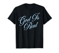 Dieu est la Vraie Foi chrétienne Jésus Adoration inspirante T-Shirt