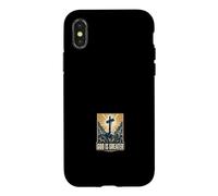 Dieu est Le Plus Grand chrétien, la Foi à Travers la Montagne Coque pour iPhone X/XS