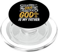 Dieu est Mon père Retro Christian PopSockets PopGrip pour MagSafe