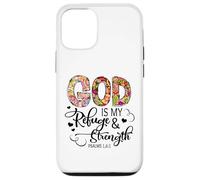 Dieu est Mon Refuge et ma Force, l'amour des Hommes, des Femmes et des chrétiens Coque pour iPhone 12/12 Pro