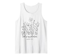 Dieu est Mon Salut, Les chrétiens, Les Hommes et Les Femmes Aiment Dieu Jésus Débardeur