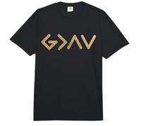Dieu est Plus fidèle Que Les Hauts et Les Bas des Hommes et des Femmes chrétiens Comfort Colors Adult Heavyweight T-Shirt
