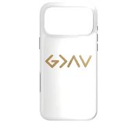 Dieu est Plus fidèle Que Les Hauts et Les Bas des Hommes et des Femmes chrétiens Coque pour iPhone 17 Pro Max