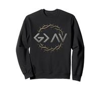 Dieu est plus fidèle que les hauts et les bas des hommes et des femmes chrétiens Sweatshirt