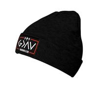 Dieu Est Plus Grand Que Les Hauts Et Les Bas Christianty Cross Jesus 2024 Bonnet Hiver Extensible Bonnet Respirant Chapeau Tricoté pour Shopping Course À Pied Décontractée