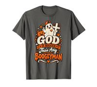 Dieu est Plus Grand Que n'importe Quel croque-mitaine, Foi chrétienne, Halloween T-Shirt