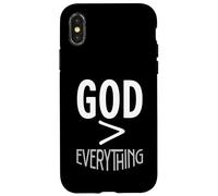 Dieu est Plus Grand Que Tout Coque pour iPhone X/XS