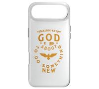 Dieu est sur Le Point de Faire Quelque Chose de Nouveau Esaïe 43:19 Coque pour iPhone Air
