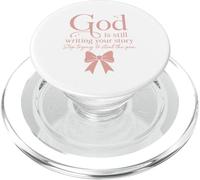 Dieu est Toujours en Train d'écrire Ton Histoire, arrête d'essayer de Voler Le Stylo PopSockets PopGrip pour MagSafe