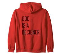 Dieu est un créateur artiste création créative Sweat à Capuche
